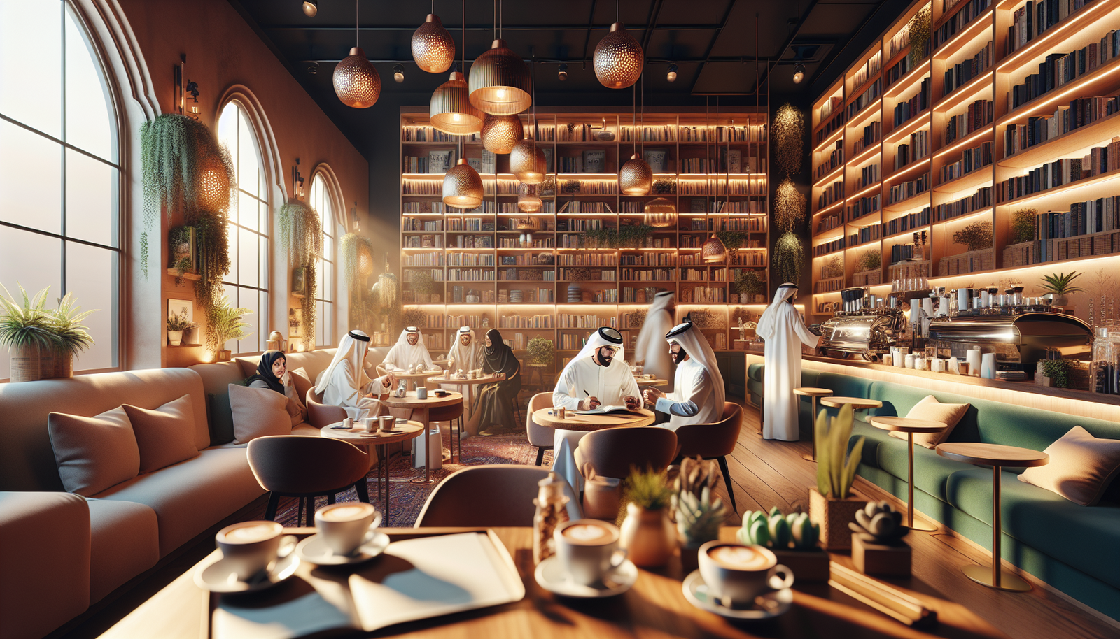 مانوس كافيه — قهوة مختصة وحلويات فاخرة من حائل